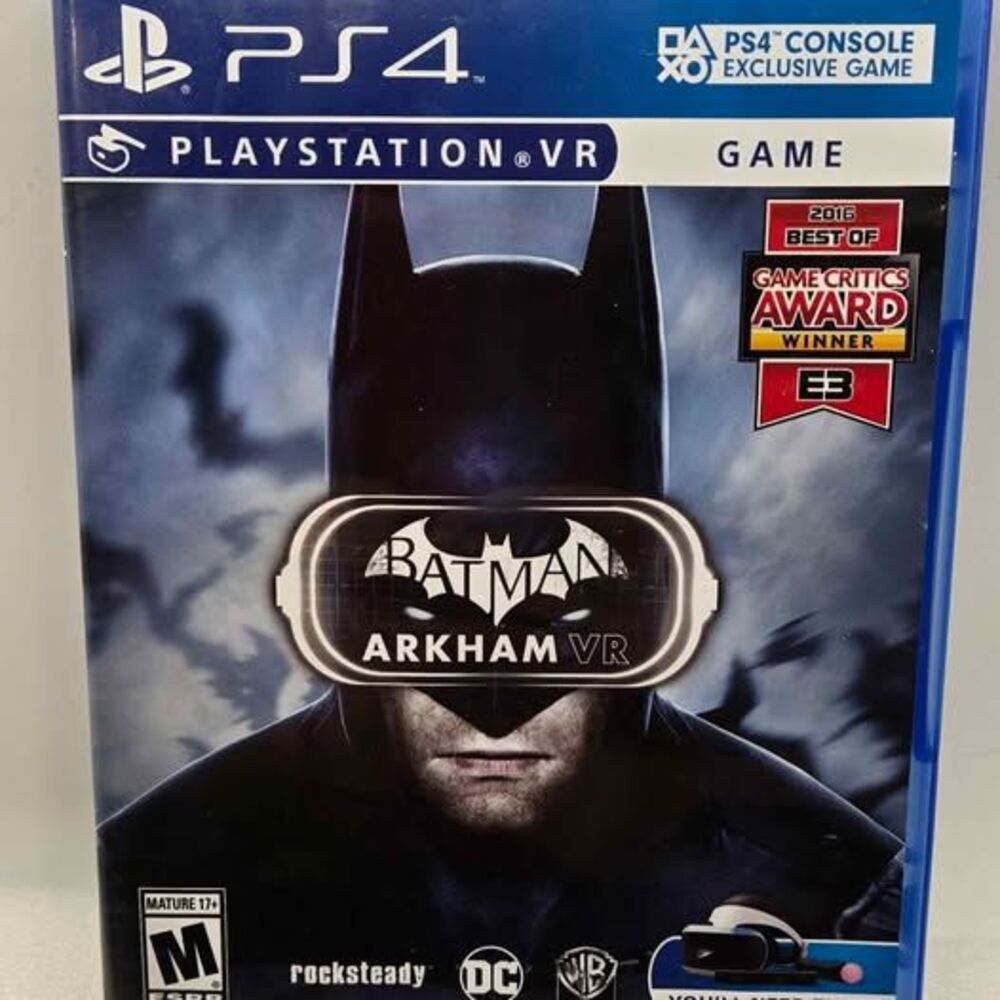 Batman Arkham VR for PlayStation 4 – Immersive VR Experience CIB
